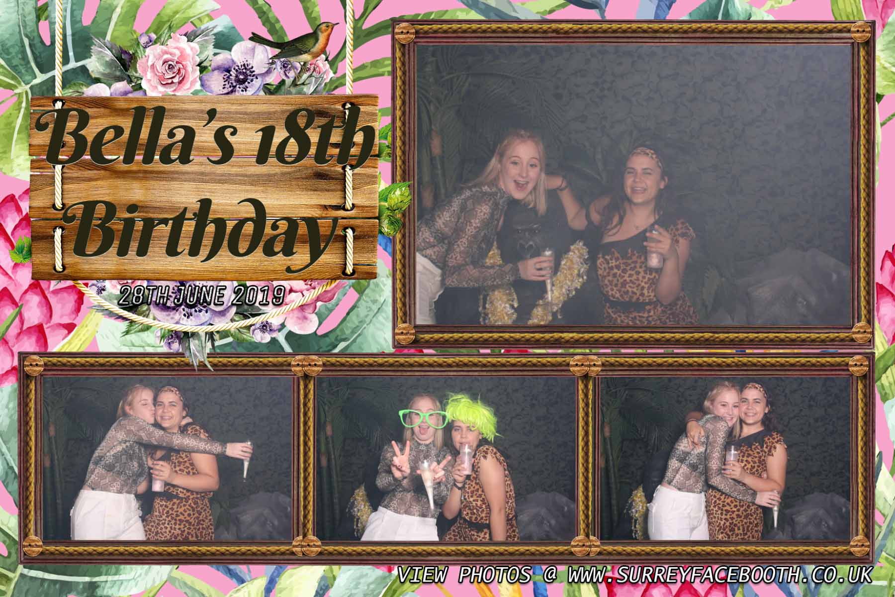 Bella's 18th Birthday | View more photos from the event at galleries.surreyfacebooth.co.uk/u/Surrey-FaceBooth/Bellas-18th-Birthday